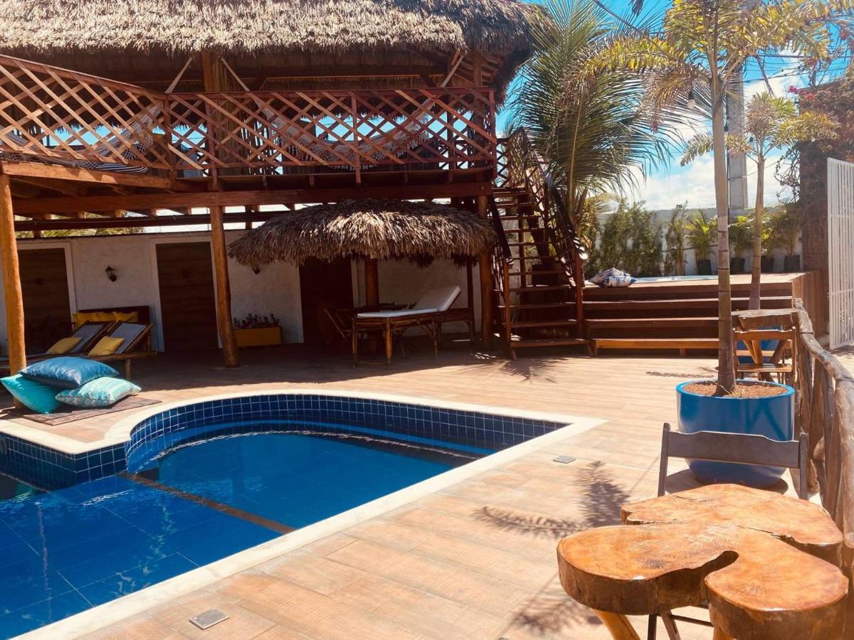Leao Beach Pousada Luis Correia Buitenkant foto