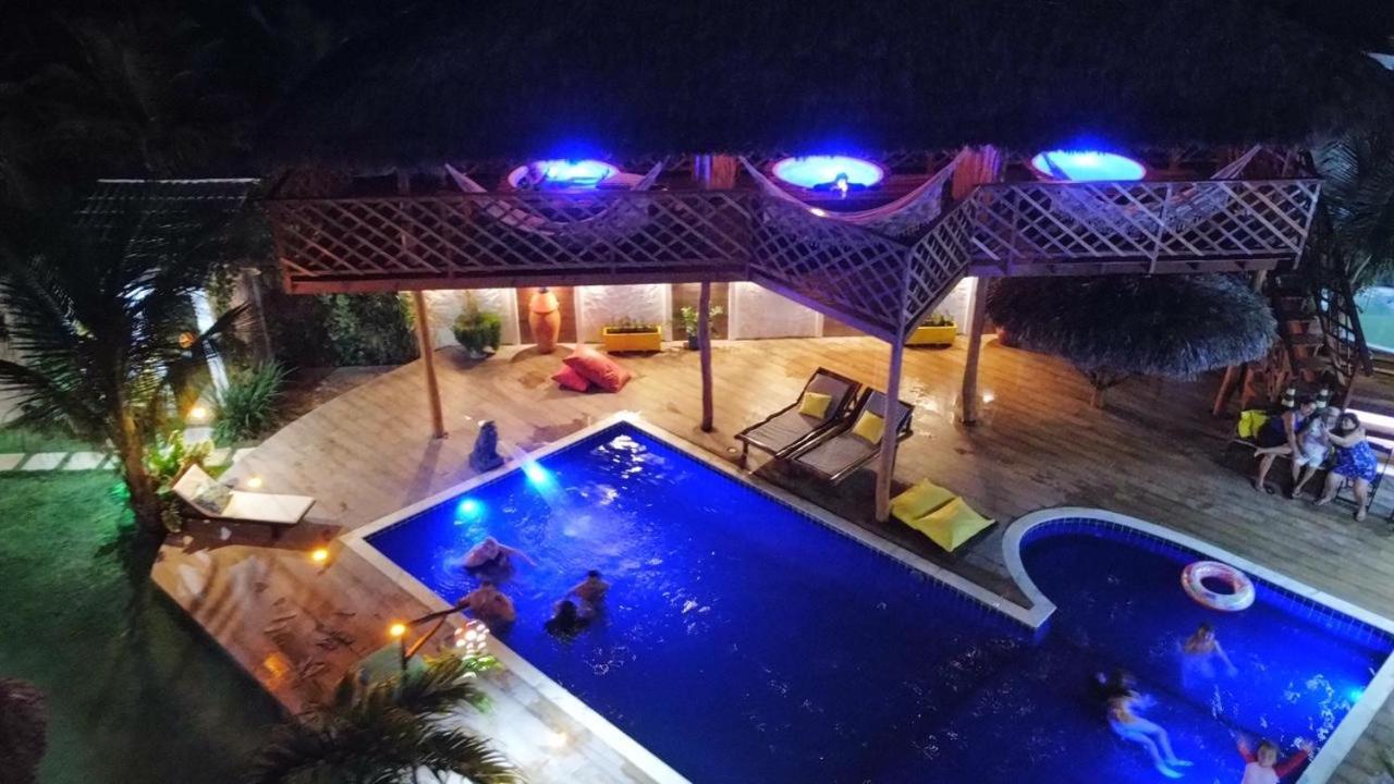 Leao Beach Pousada Luis Correia Buitenkant foto